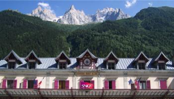 Chamonix Mont Blanc train station