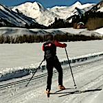 cross country nordic ski guiding and instruction in Chamonix Mont Blanc