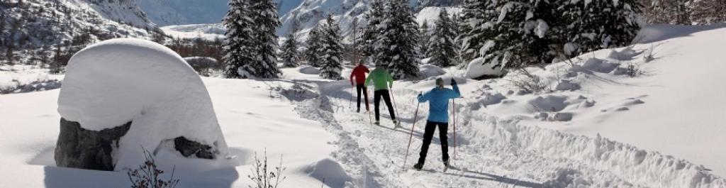 cross country nordic ski guiding and instruction in Chamonix Mont Blanc