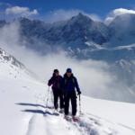 Guided Gran Paradiso snowshoe holiday in the Italian Alps