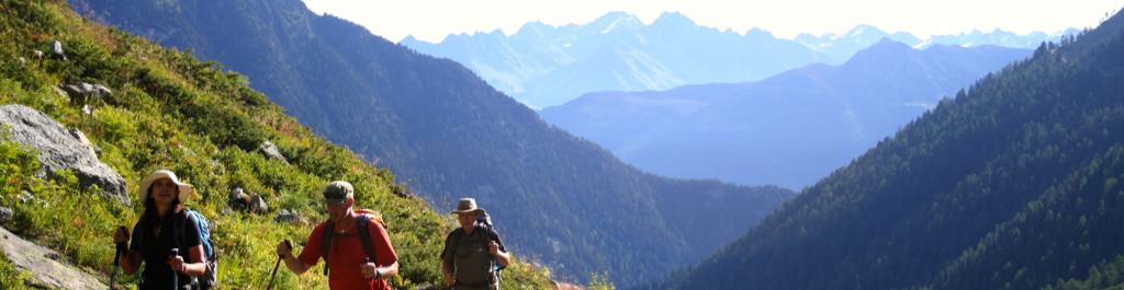 Guided Tour du Mont Blanc highlights walking holiday
